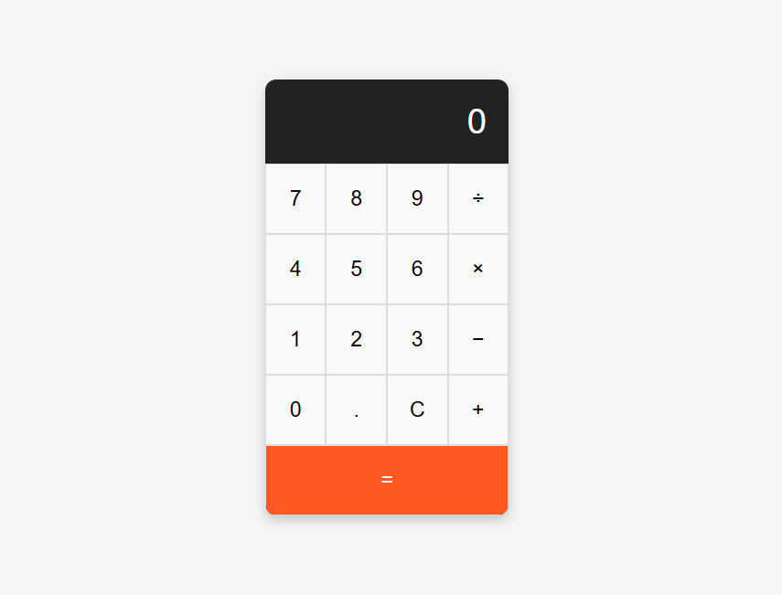 Javascript calculator